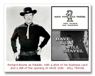 Have Gun Will Travel , Richard Boone as Paladin, card, opening[15].png